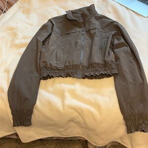 Modiv cropped bomber jacket